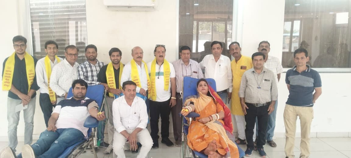 Marudhar Ka Tehlka | चिकित्सा परामर्श एवं रक्तदान शिविर आयोजित  40 यूनिट रक्त...