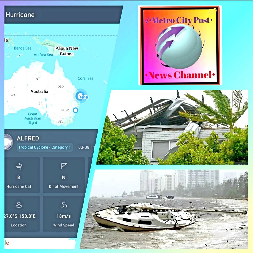 Marudhar Ka Tehlka | उष्णकटिबंधीय तूफान के चलते ऑस्ट्रेलियाई तट के पास...