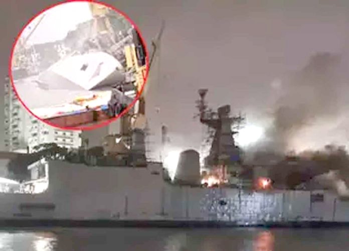 Marudhar Ka Tehlka | धीरे-धीरे जलसमाधि ले रहा है आईएनएस ब्रह्मपुत्र!